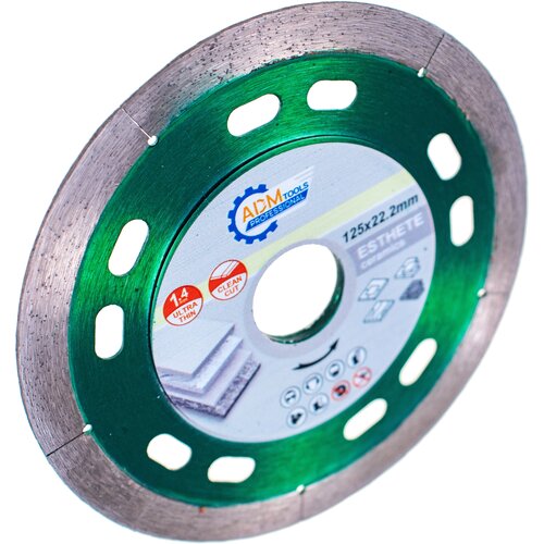 Алмазный диск по керамограниту 125х1,4 мм мм ADM Tools Professional