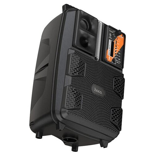 Портативная колонка Hoco BS37 с микрофоном черный 290500₽