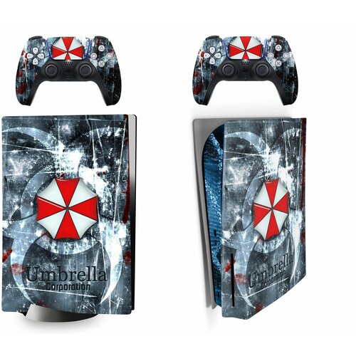 Комплект наклеек Resident Evil на игровую консоль Sony PlayStation 5 Disc Edition 1290₽