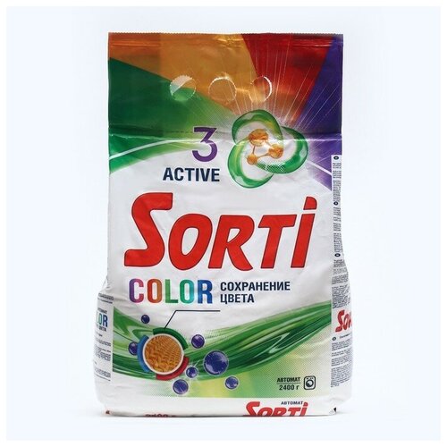 SORTI Стиральный порошок Sorti Color, автомат, 2400 г