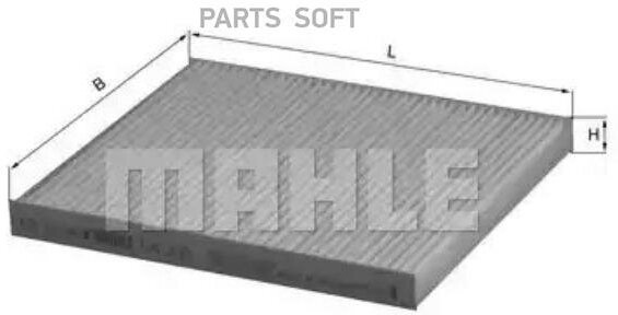 Салонный фильтр Knecht/Mahle - фото №8