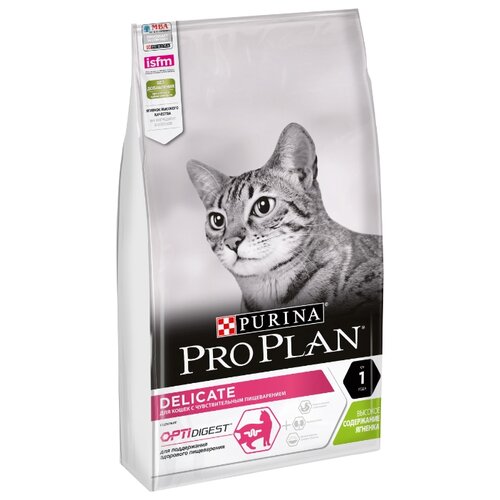 фото Корм для кошек Purina Pro Plan Delicate при чувствительном пищеварении, с ягненком 7 кг