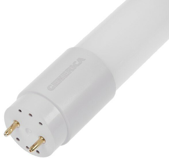 Лампа светодиодная GENERICA 20Вт T8 линейная 1200мм 6500К G13 230В - фото №2