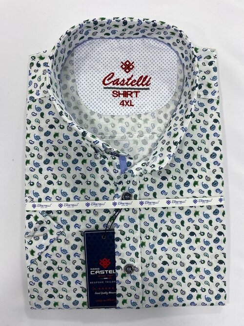 Рубашка Castelli, размер 3XL(62), белый