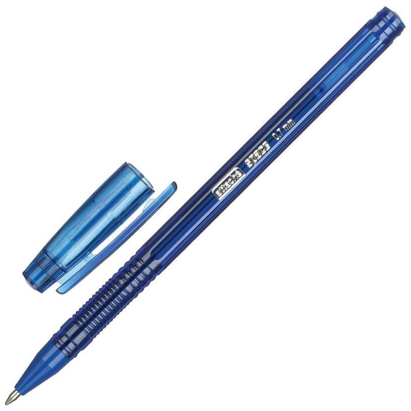 Ручка гелевая Attache Space (0.5мм, синий) 1шт.