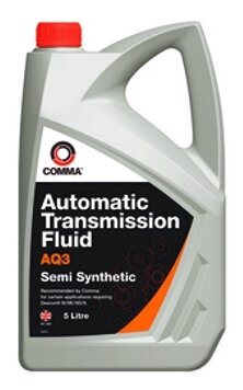 COMMA AQ3 AUTO TRANS FLUID (5L)_жидкость гидравлич.! красная\ GM Dexron III/IID/IIE/II, Allison C4 AQ35L