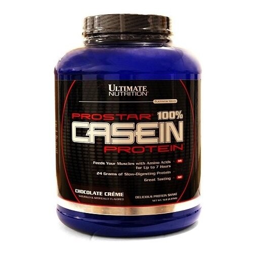 Ultimate Nutrition 100% Prostar Casein Protein 2270 г (клубника)