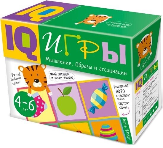 Настольная игра Айрис-пресс Сундучок с IQ играми. Мышление