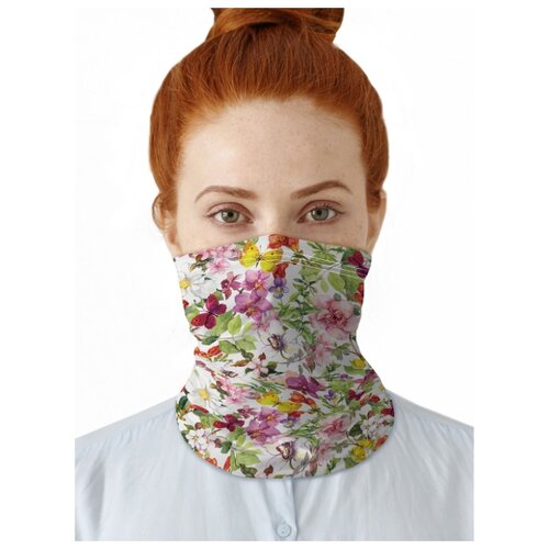 фото Универсальный бафф маска "лучики тепла" 2шт joyarty