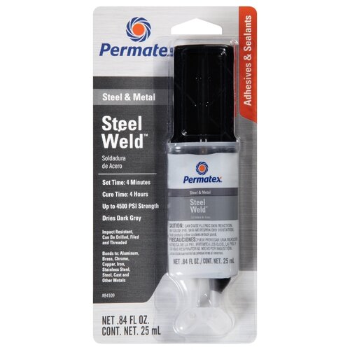 фото Клей холодная сварка PERMATEX Steel Weld 84109 0.003 л