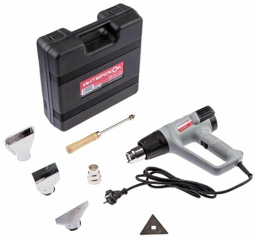 Фен технический ИНТЕРСКОЛ ФЭ-2000ЭМ (385.0.1.00) — фото 1