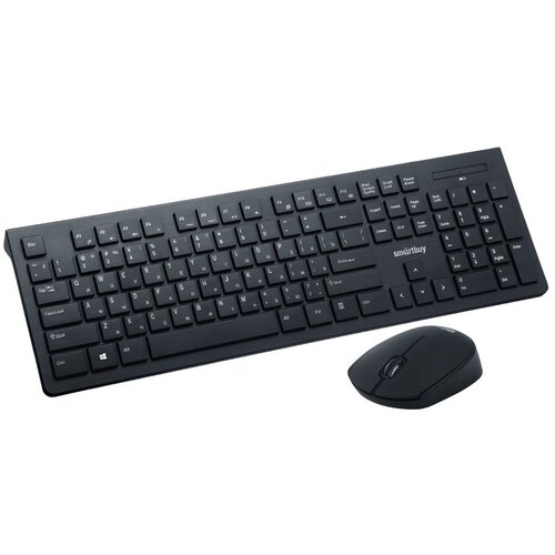 Беспроводной комплект клавиатура и мышь Smartbuy SBC-206368AG-K, черный