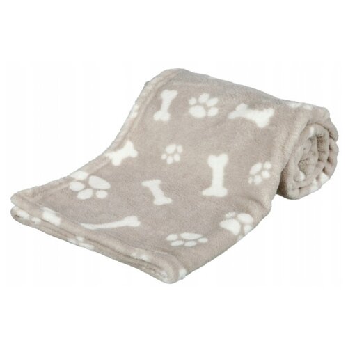 фото Подстилка-плед для собак trixie kenny blanket 100х75 см бежевый
