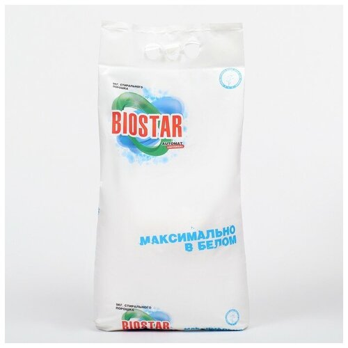 Biostar Стиральный порошок Biostar для автоматической стирки, универсальный, 9 кг