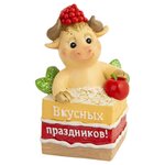 Статуэтка Феникс Present Бычок в торте, 8 см - изображение