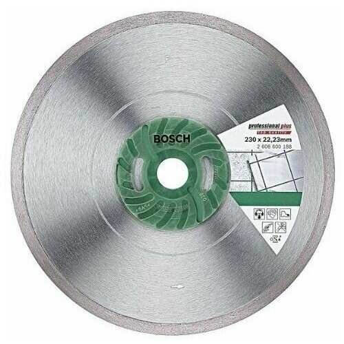 Диск алмазный BOSCH, 230 мм, керамика 2608600188