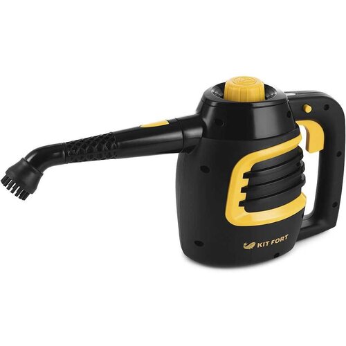 Пароочиститель ручной Kitfort КТ-930 900Вт черныйоранжевый 1247100₽