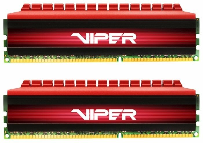 Оперативная память 32Gb DDR4 3600MHz Patriot Viper 4 (2x16Gb KIT) (PV432G360C8K)