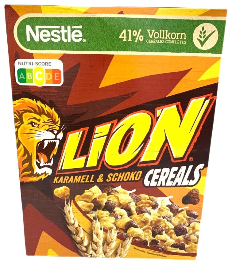 Готовый завтрак Nestle Lion Cereals / Нестле Лион Кереалс 400гр (Германия) - фотография № 1