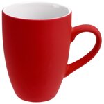 Кружка Best Morning c покрытием софт-тач, ярко-красная - изображение