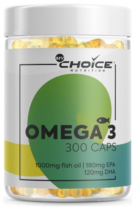 Омега жирные кислоты MyChoice Omega 3 (300 капсул)