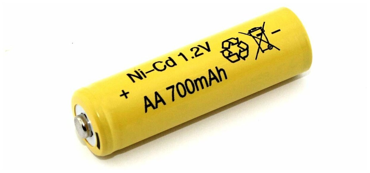 Аккумулятор AA 1.2V Ni-Cd 700mAh