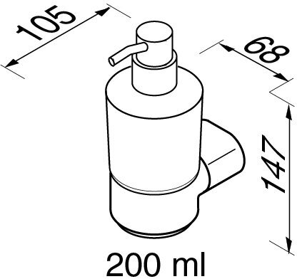 Geesa Дозатор Geesa WYNK 914516-02 — фото 1