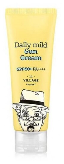 Village 11 Factory крем Daily Mild Sun Cream SPF 50, 25 мл