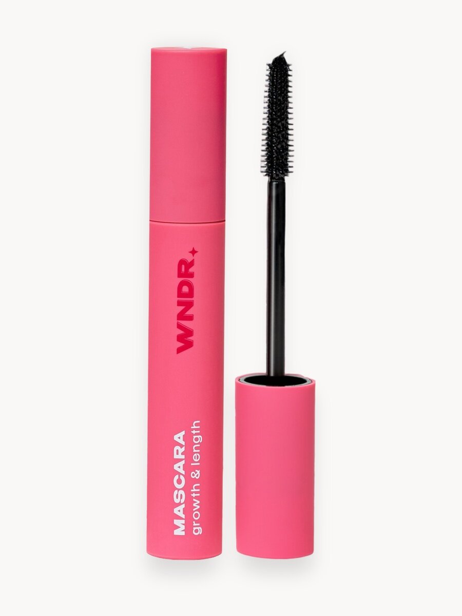 Термотушь WNDR.BEAUTY / тушь для ресниц удлиняющая и объем LASH BLAST, 5 мл