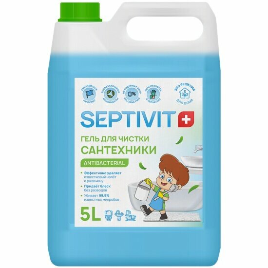 Чистящее средство Septivit для сантехники, 5 л