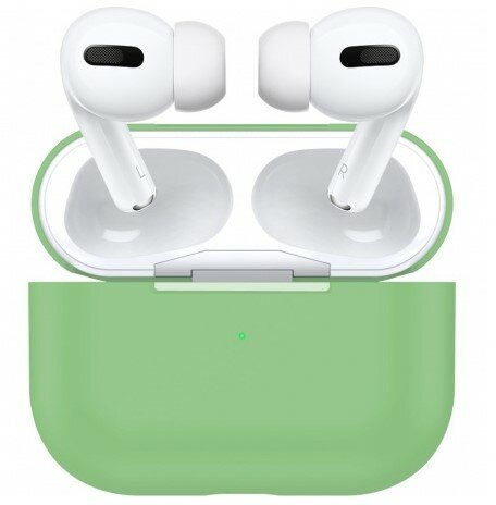 Чехол силиконовый для AirPods 3, зеленый (13)