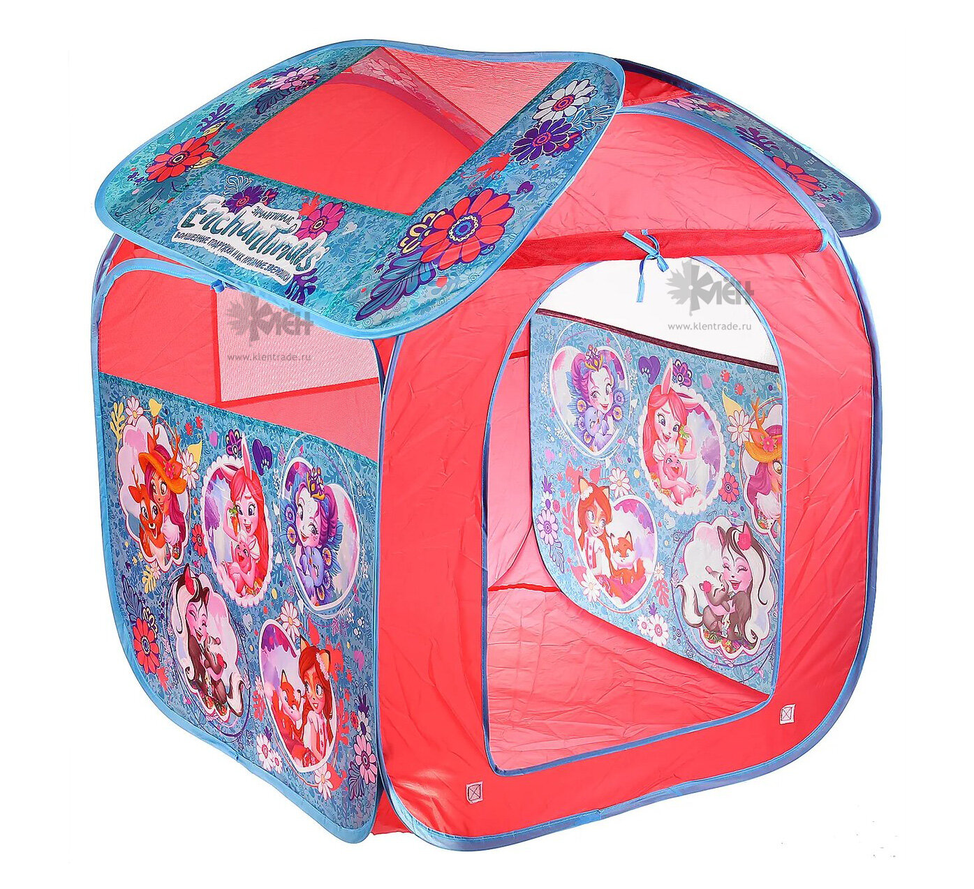 Играем вместе. Палатка ENCHANTIMALS в сумке GFA-ENCH-R 83*80*105 в кор.24шт.