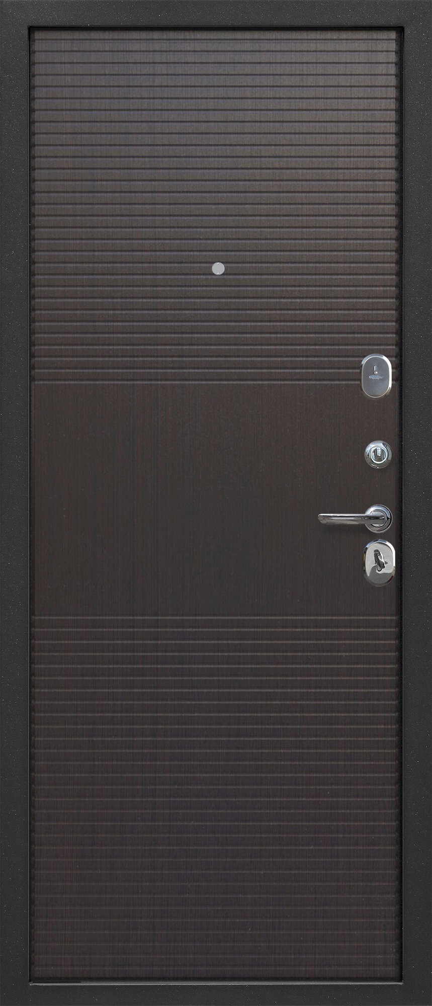 Входная дверь Ferroni 7,5 см Гарда Серебро Темный кипарис (860мм) правая - фотография № 3