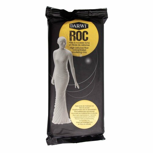 Масса для лепки Darwi Roc самоотвердевающая белая 1 кг DA0831000000 1006₽