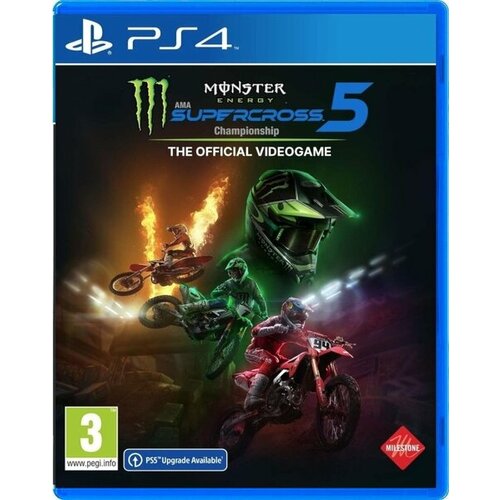 Игра Monster Energy Supercross - The Official Videogame 5 для PlayStation 4 mxgp2 the official motocross videogame