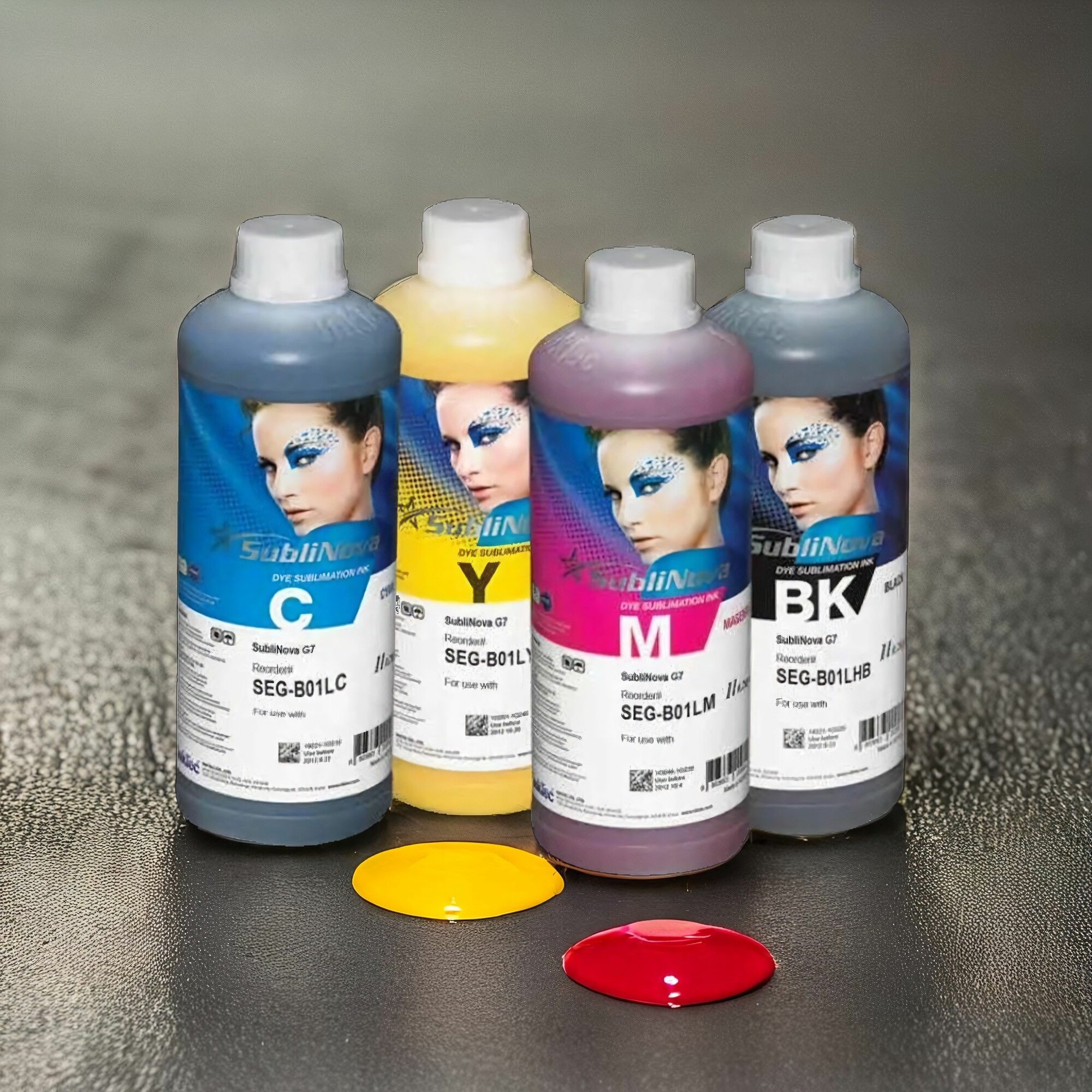 Сублимационные чернила inktec sublinova, Сделано в Корее G7 SEG ( 4 литра )