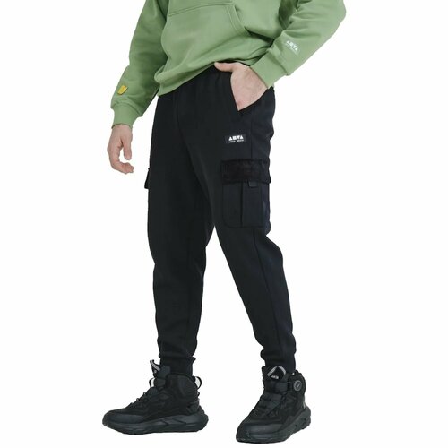 фото Брюки карго anta pants, размер s, черный
