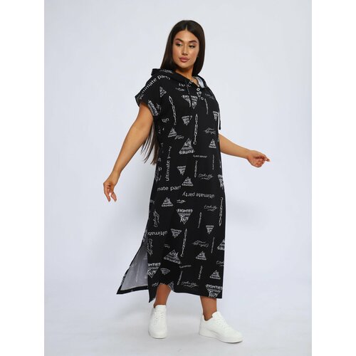 фото Платье new life базовая коллекция, размер 60, черный