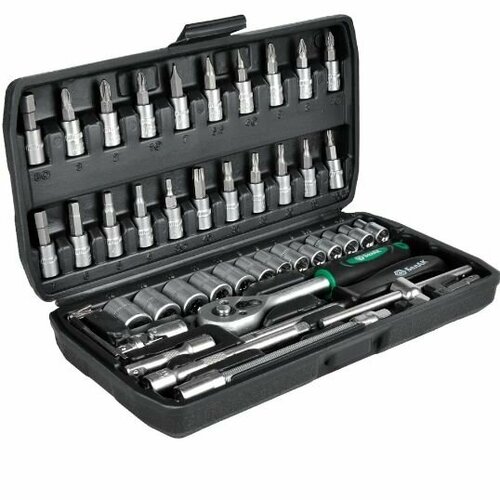 Набор инструментов БелАК БАК07020 Мастер 14 4-14мм 6 граней 46 предметов кейс 1500₽