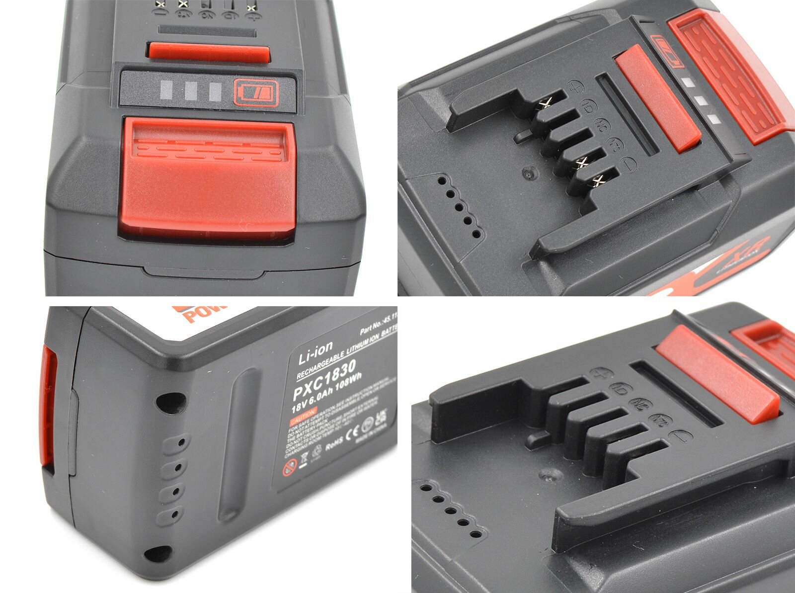 Аккумуляторы Для Электроинструмента Аккумулятор для Einhell Li-Ion 18V 6.0Ah 4511396