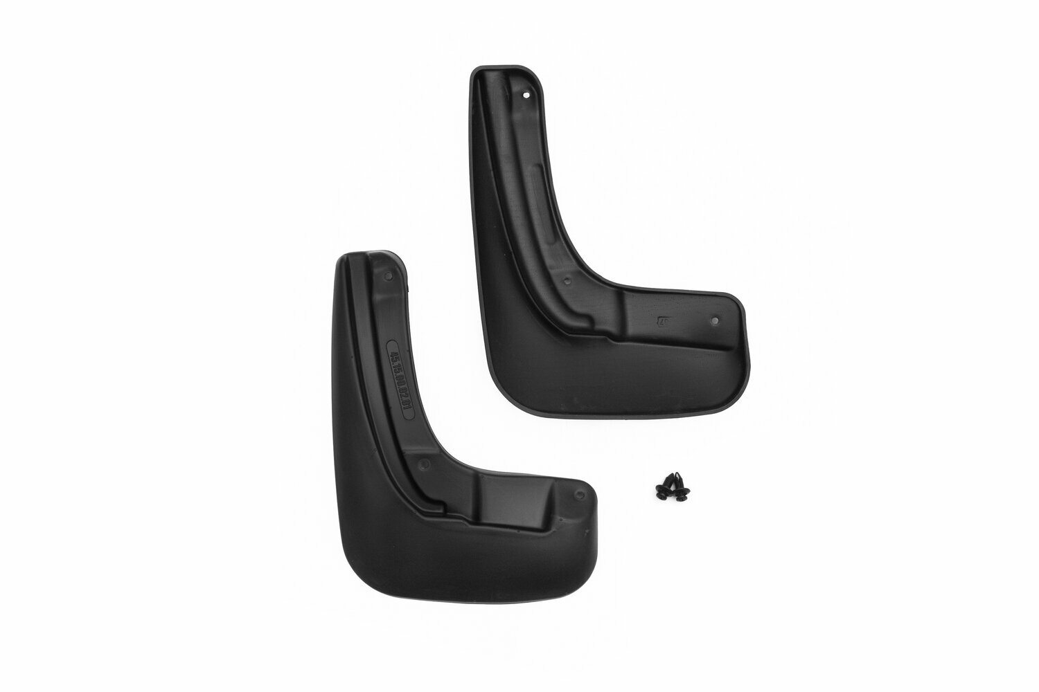 Брызговики задние для SKODA Rapid, 2012-2020, Лифтбек 2 шт. (optimum) в пакете, NLF.45.15. E10