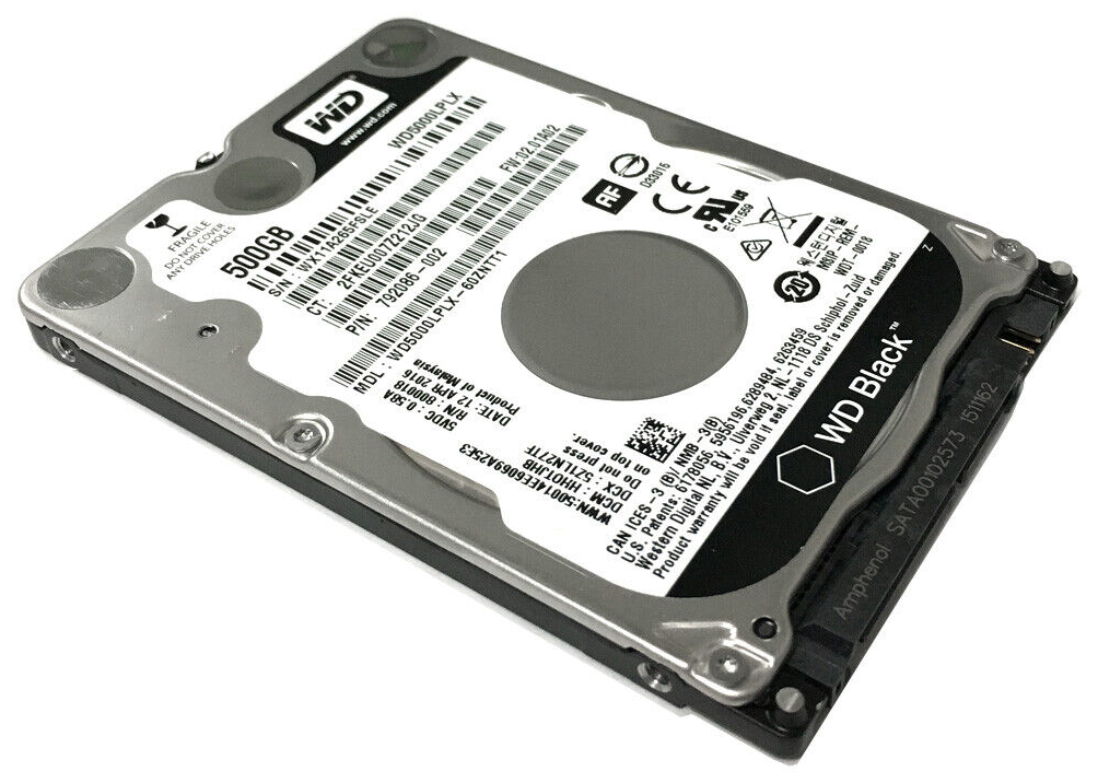 Гибридный диск Western Digital WD Black WD5000LPLX — фото 1