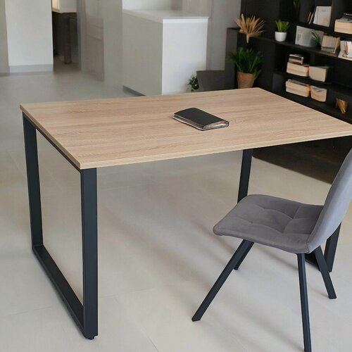 Изображение товара Письменный стол Компьютерный Дуб 130*80 см. Ножки лофт черные