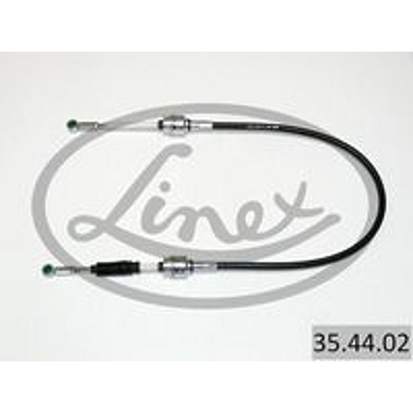 LINEX 35.44.02 трос кпп Renault (Рено) master 1998- 970 / 690мм