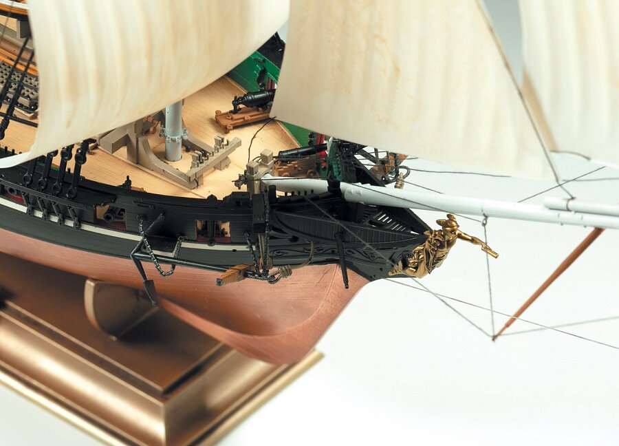 Сборная модель Бриг Меркурий (1/100) Звезда 9067 — фото 1