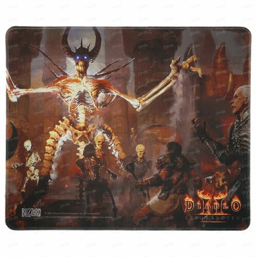 Коврик Blizzard Diablo II Resurrected Mephisto L разноцветный 290₽