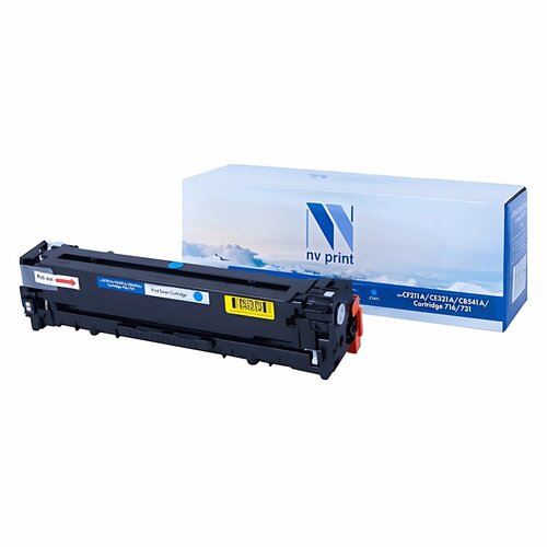фото Картридж nv print cf211a/ ce321a/ cb541a/ 716/ 731 голубой совместимый