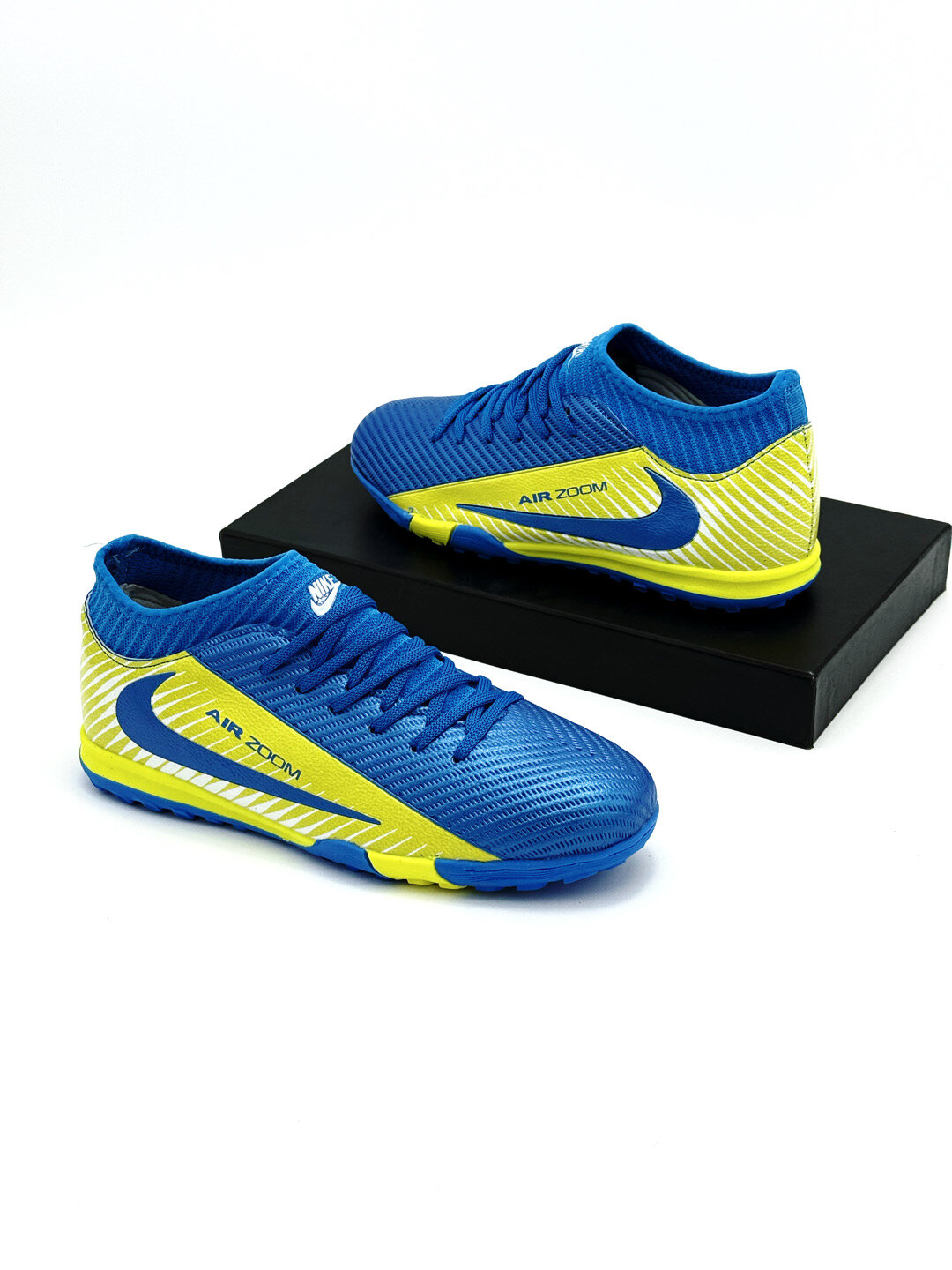 Бутсы , размер 40, синий/голубой — фото 1