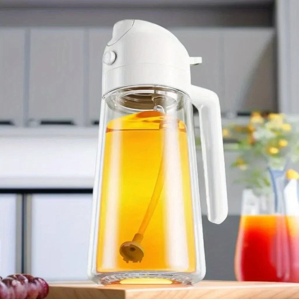 Распылитель для масла Woobrice 500 мл white-500ml 2 в 1 распылитель+дозатор