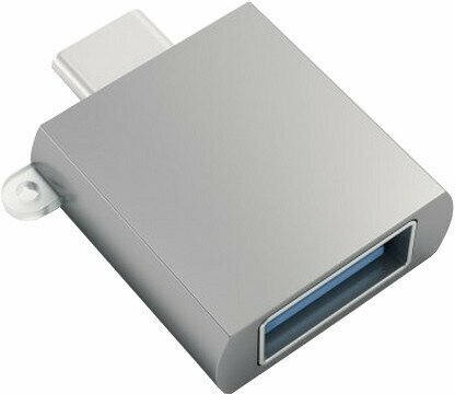 Аксессуар Satechi USB 3.0 Type-C to USB 3.0 Type-A Space Gray ST-TCUAM